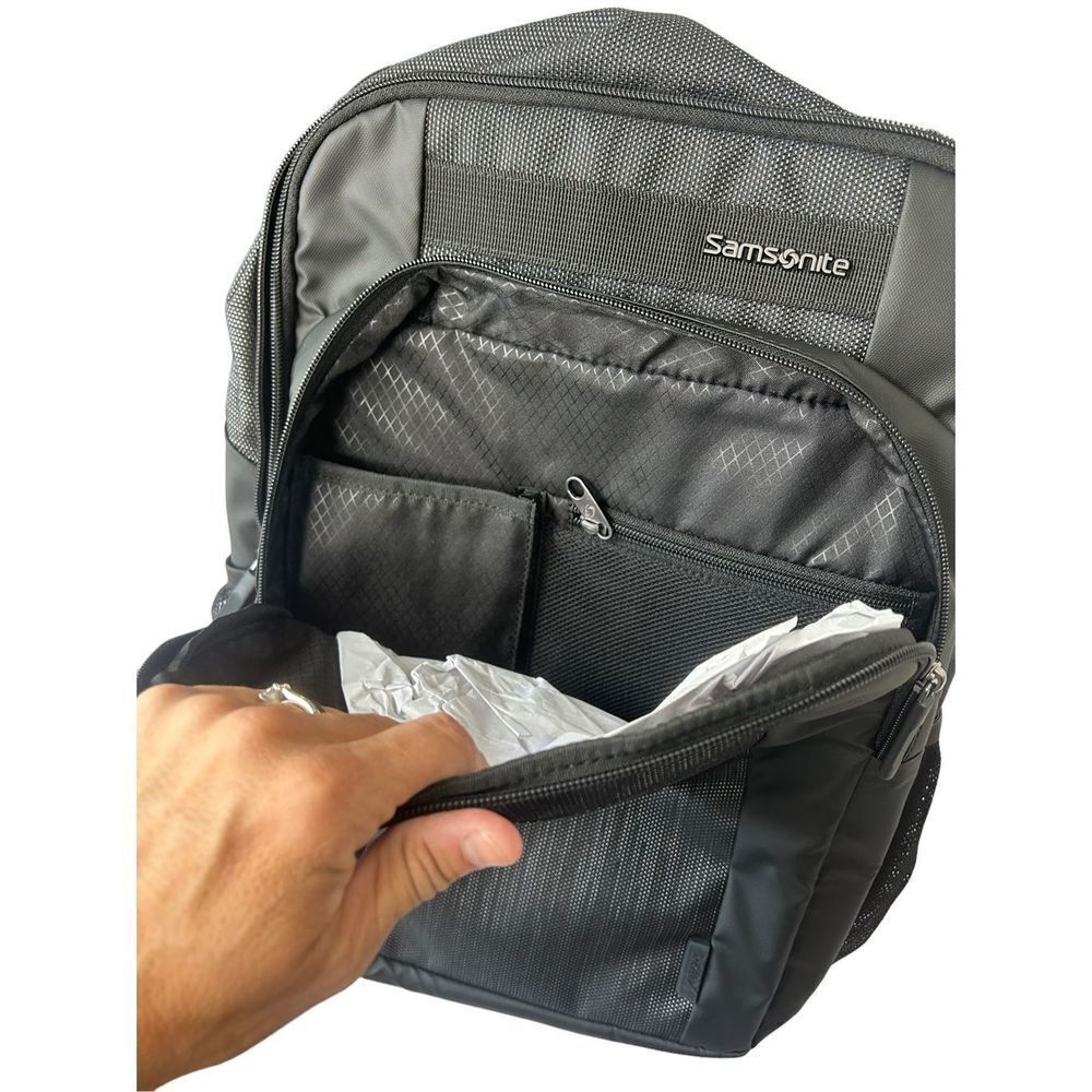 Samsonite Business 15.6” backpack black backpack NWT - Picture 8 of 12